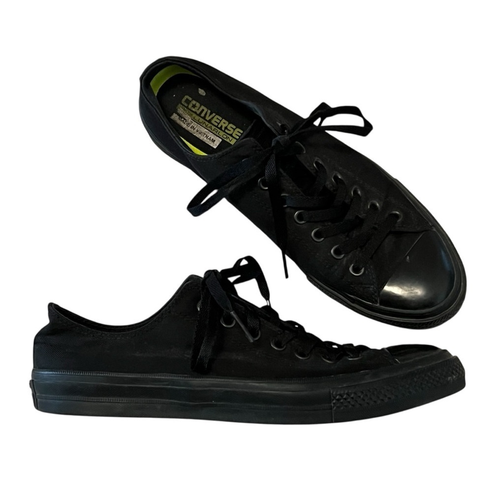 Converse Mens Chuck Taylor All Star‎ Black Mono Sneaker